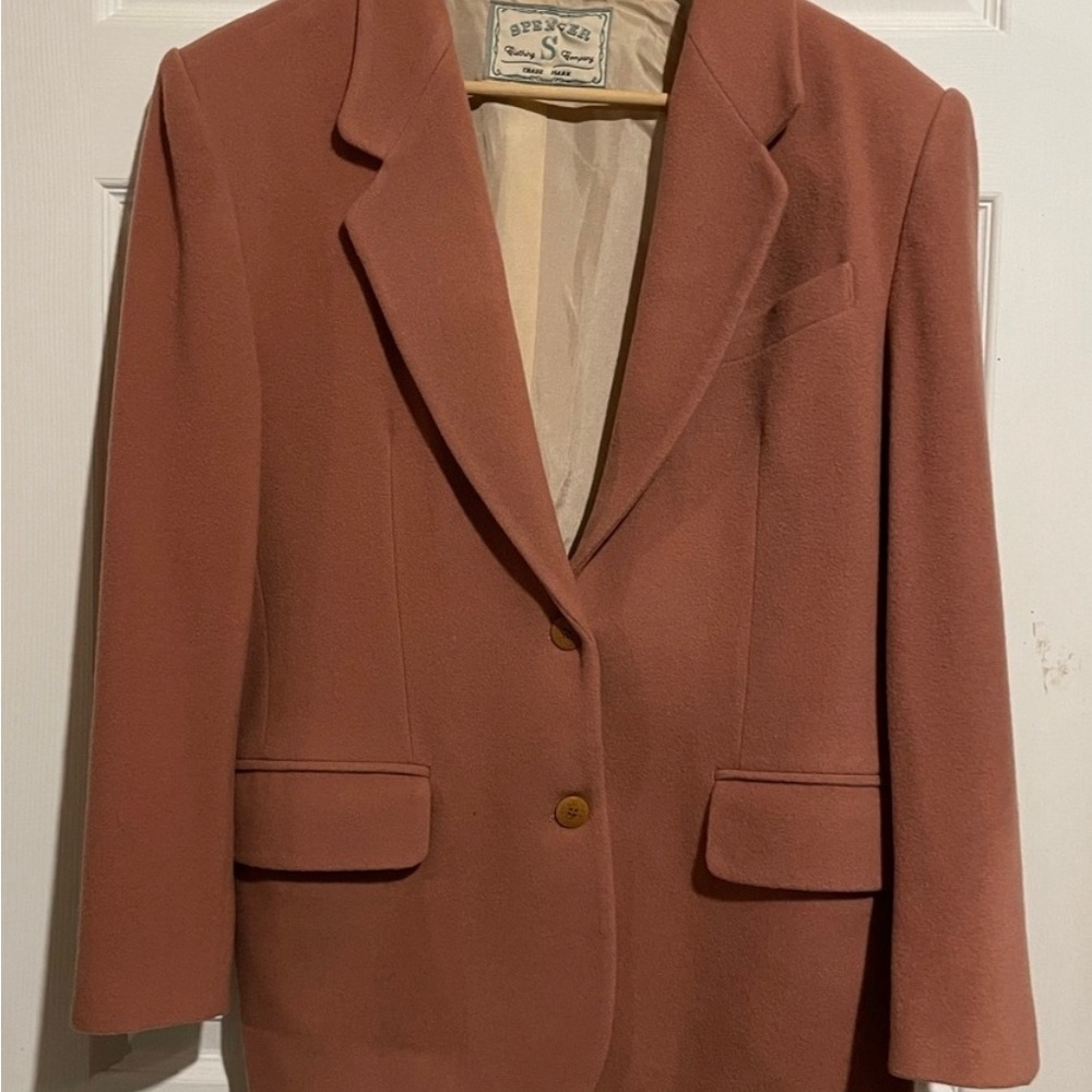 Vintage 100% wool Spencer Clothing Company coat - Blazer